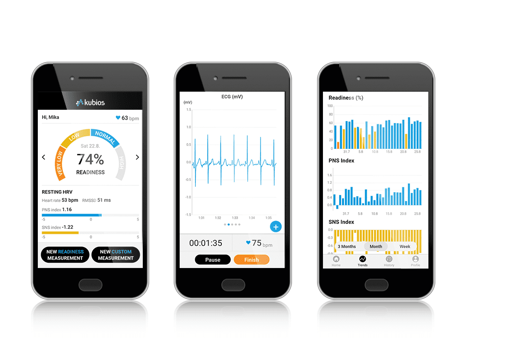 heart rate variability monitor app
